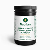 Pre-Workout Powder – Fruit Punch Flavor | Energy & Focus