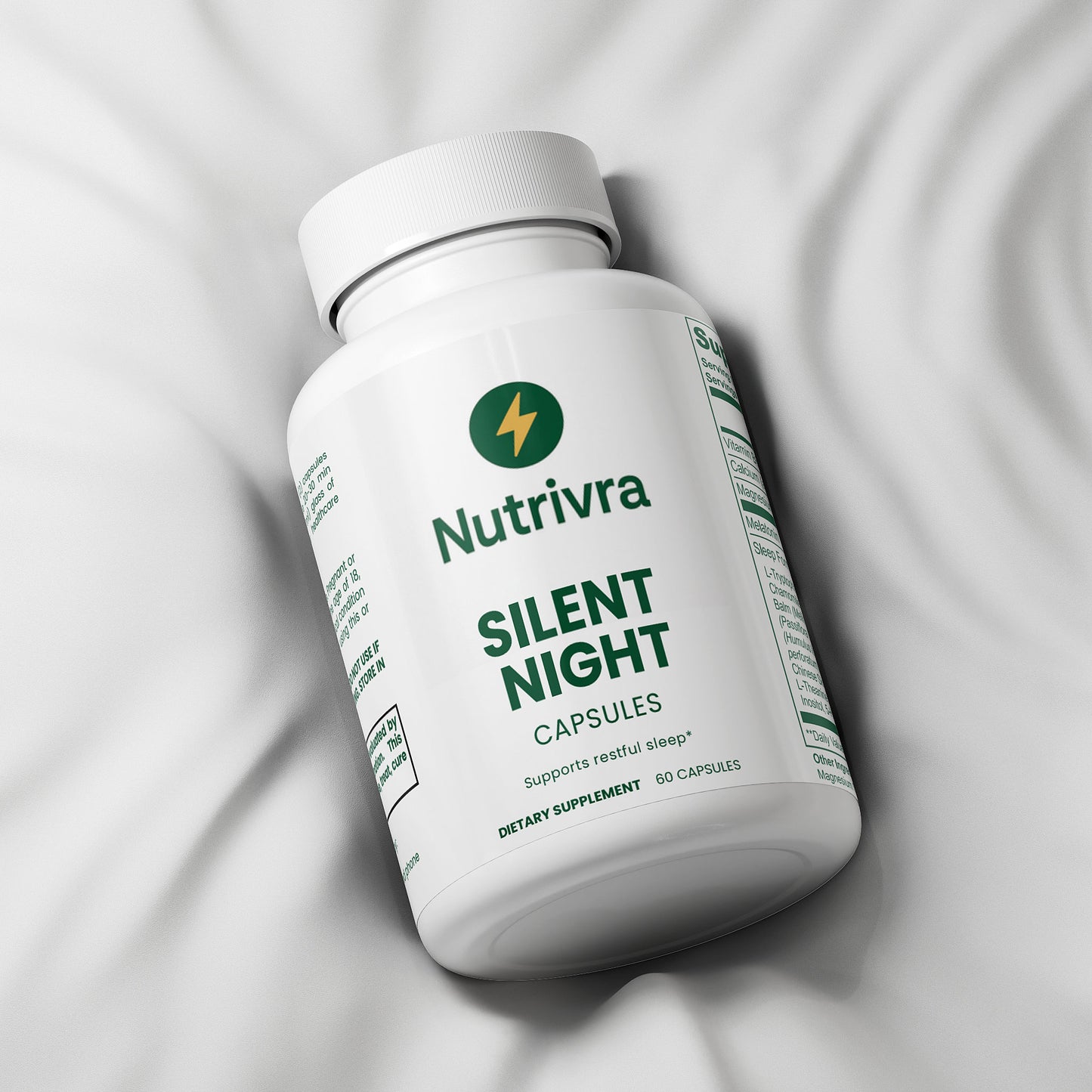 Silent Night Capsules | Evening Herbal Blend