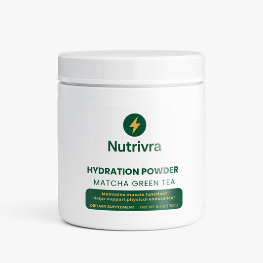 Hydration Powder – Matcha Green Tea | Energy & Balance