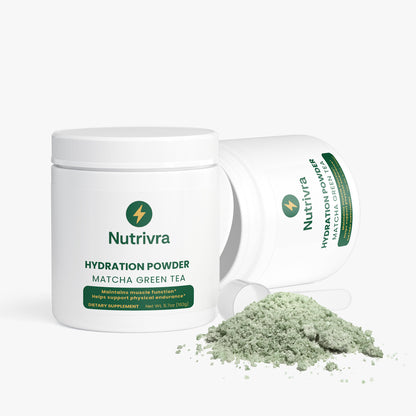 Hydration Powder – Matcha Green Tea | Energy & Balance