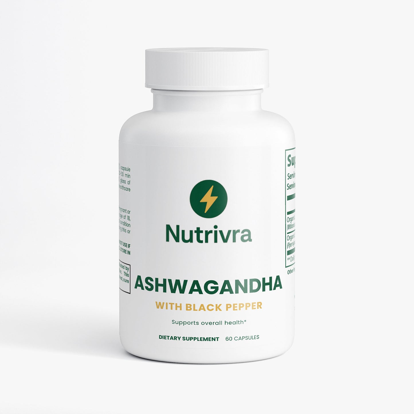 Ashwagandha Capsules | Herbal Balance & Vitality