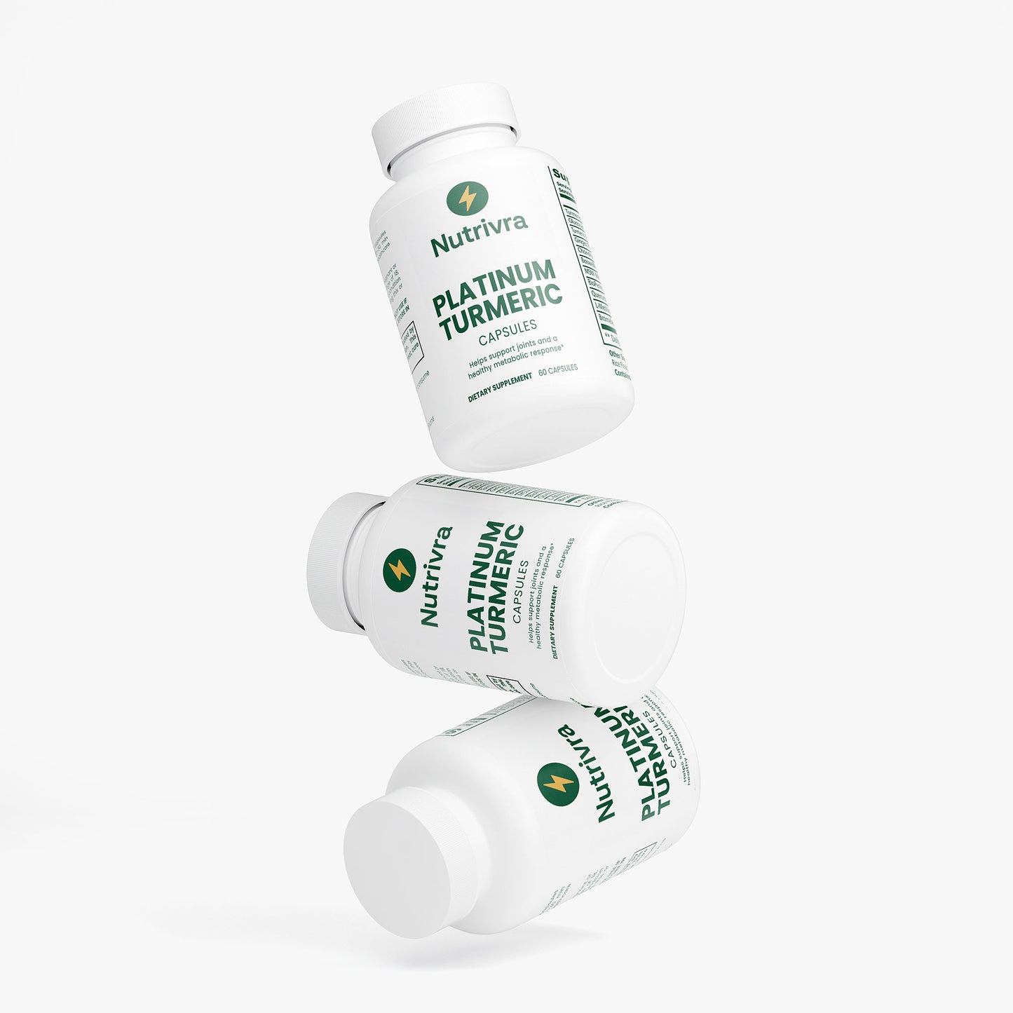 Platinum Turmeric Capsules | Herbal Daily Support