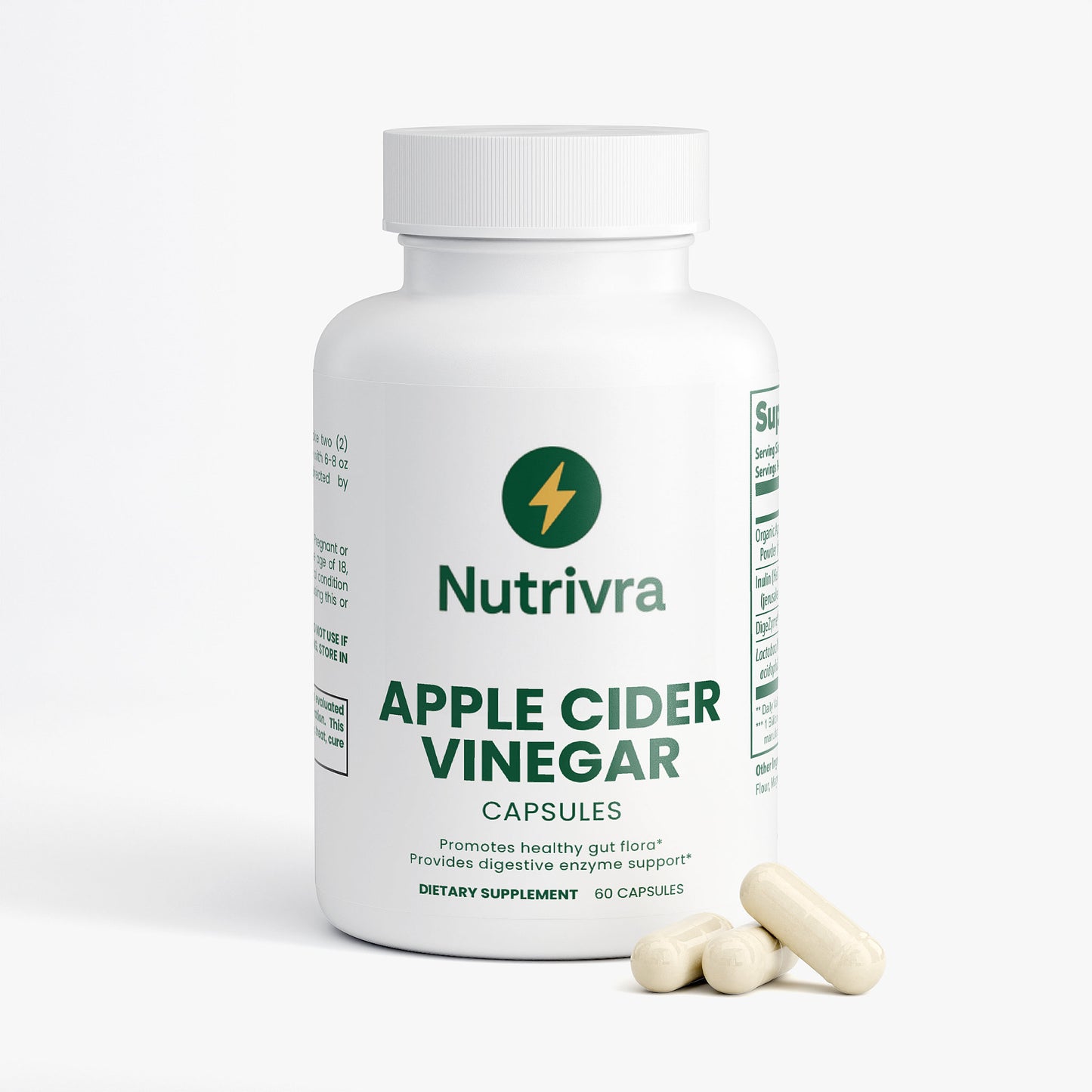 Apple Cider Vinegar Capsules | Natural Daily Wellness