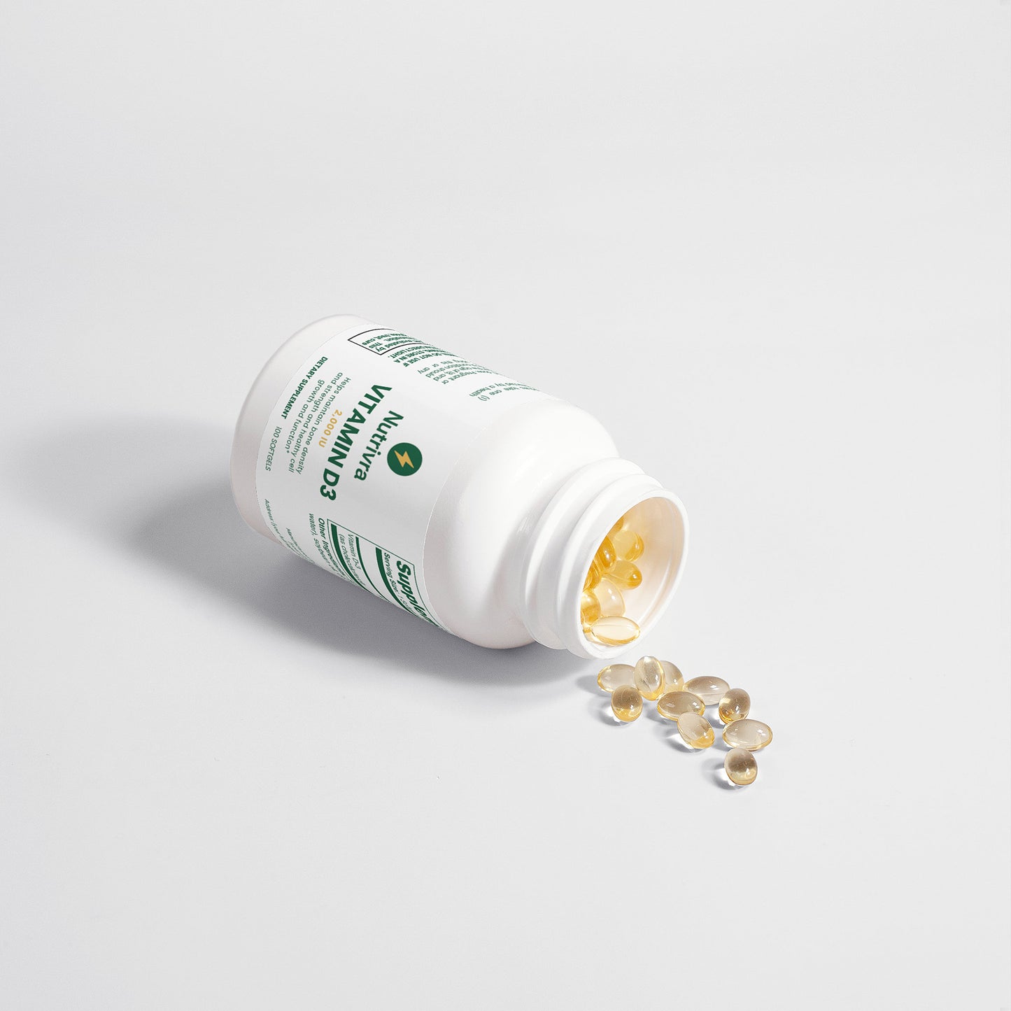 Vitamin D3 2000 IU | Bone & Immune Support
