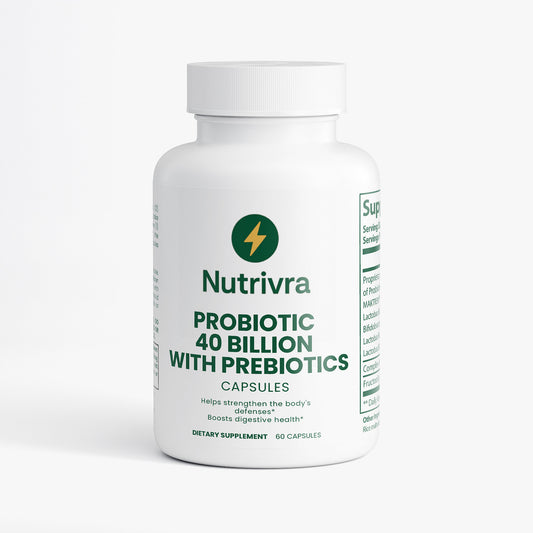 Probiotic + Prebiotic Capsules | Digestive Balance