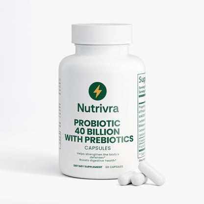 Probiotic + Prebiotic Capsules | Digestive Balance