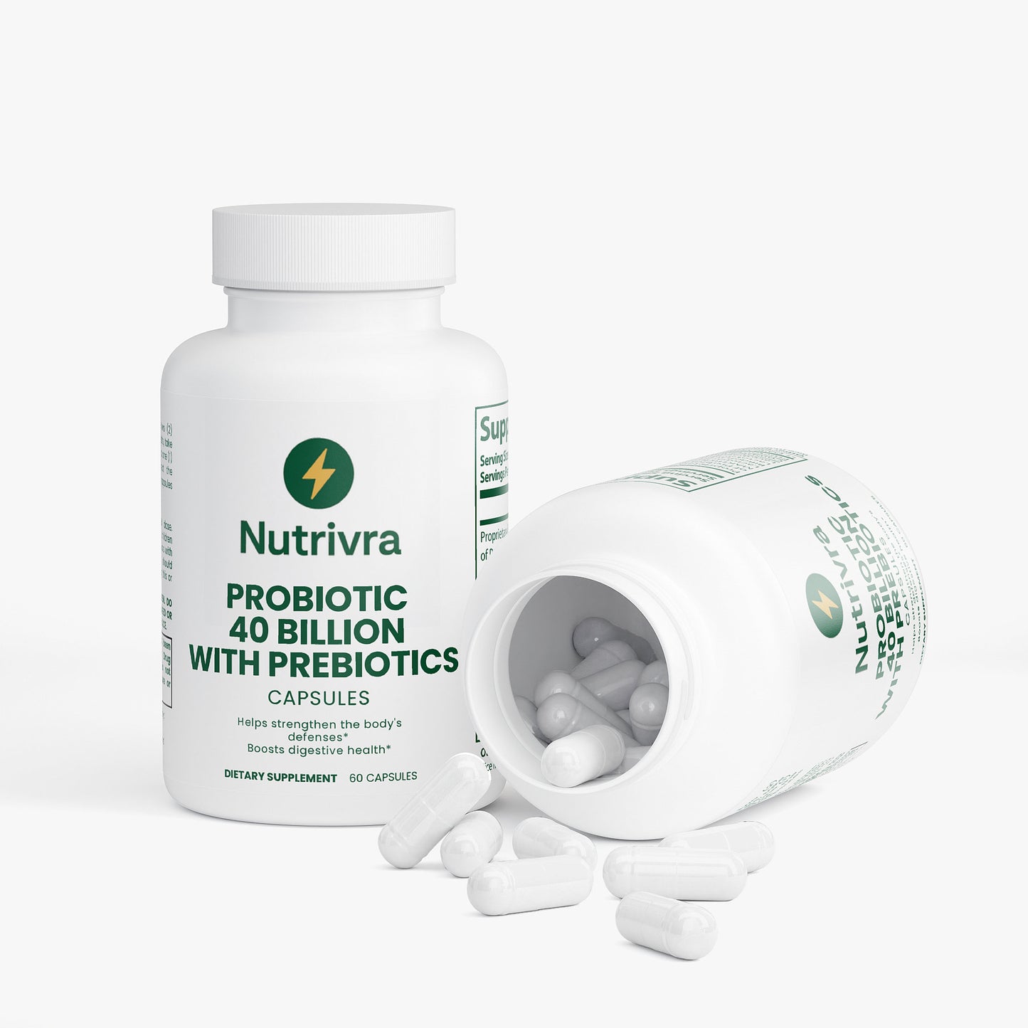 Probiotic + Prebiotic Capsules | Digestive Balance