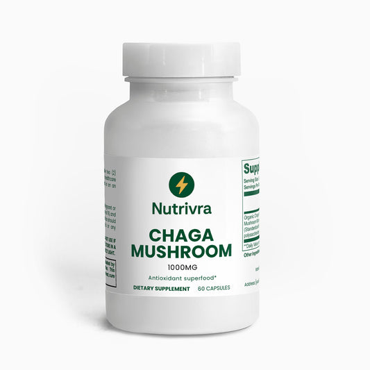 Chaga Mushroom Capsules | Natural Wellness Support