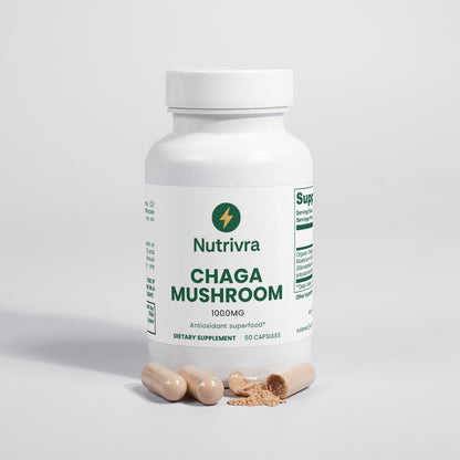 Chaga Mushroom Capsules | Natural Wellness Support