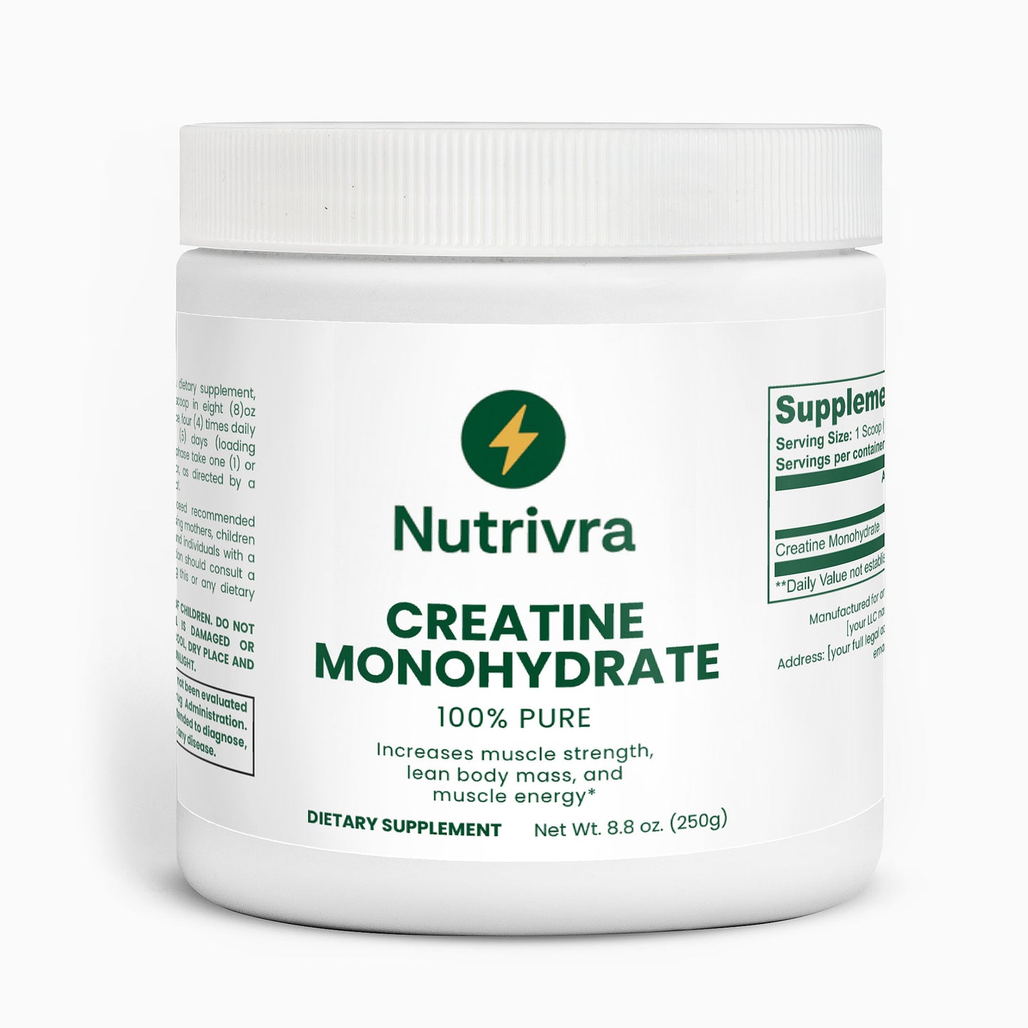 Creatine Monohydrate Powder | Strength & Performance
