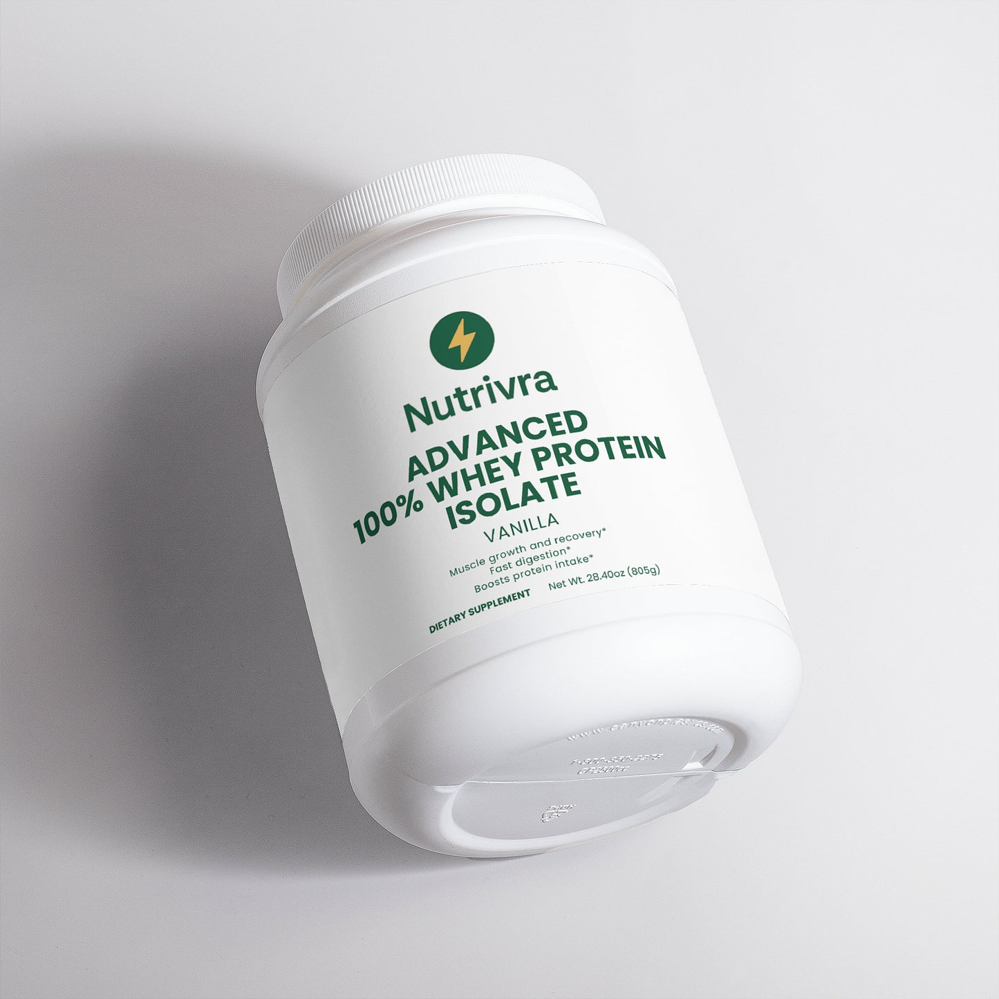 Whey Protein Isolate – Vanilla Flavor | Pure Protein Support