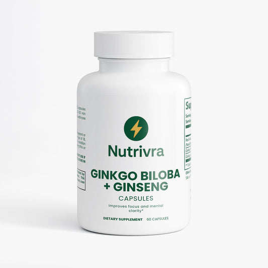 Ginkgo Biloba & Ginseng Capsules | Herbal Wellness