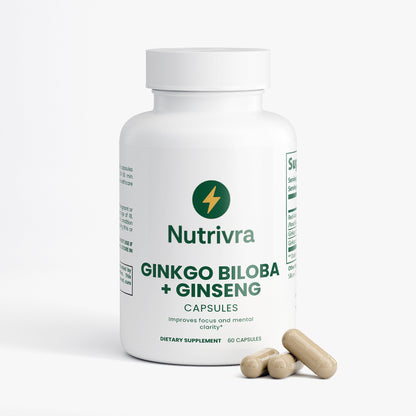 Ginkgo Biloba & Ginseng Capsules | Herbal Wellness