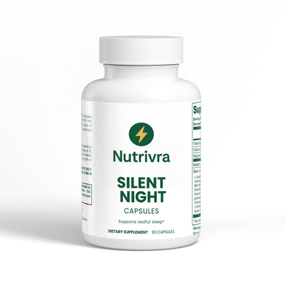 Silent Night Capsules | Evening Herbal Blend
