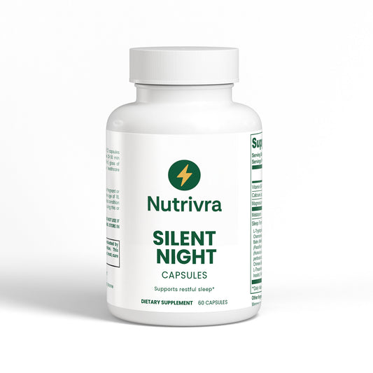 Silent Night Capsules | Evening Herbal Blend