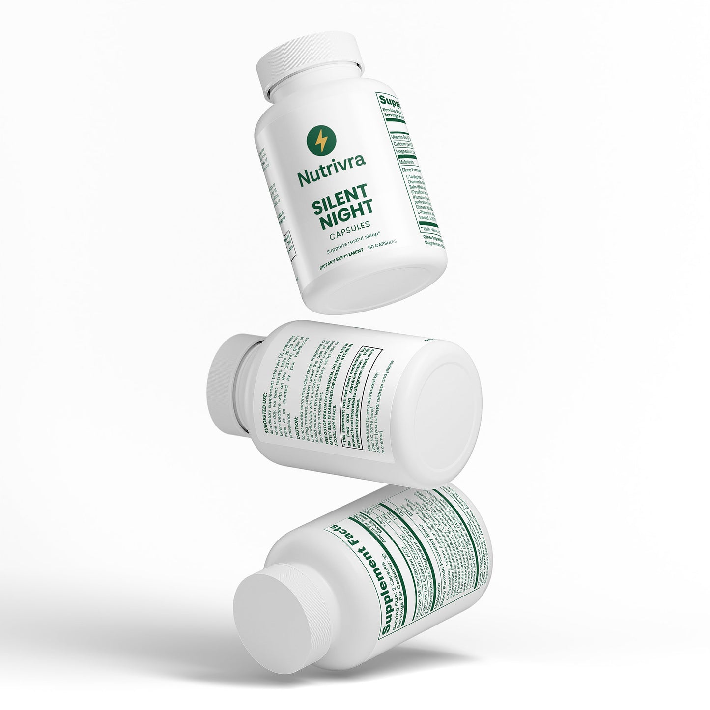 Silent Night Capsules | Evening Herbal Blend