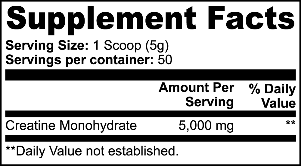 Creatine Monohydrate Powder | Strength & Performance