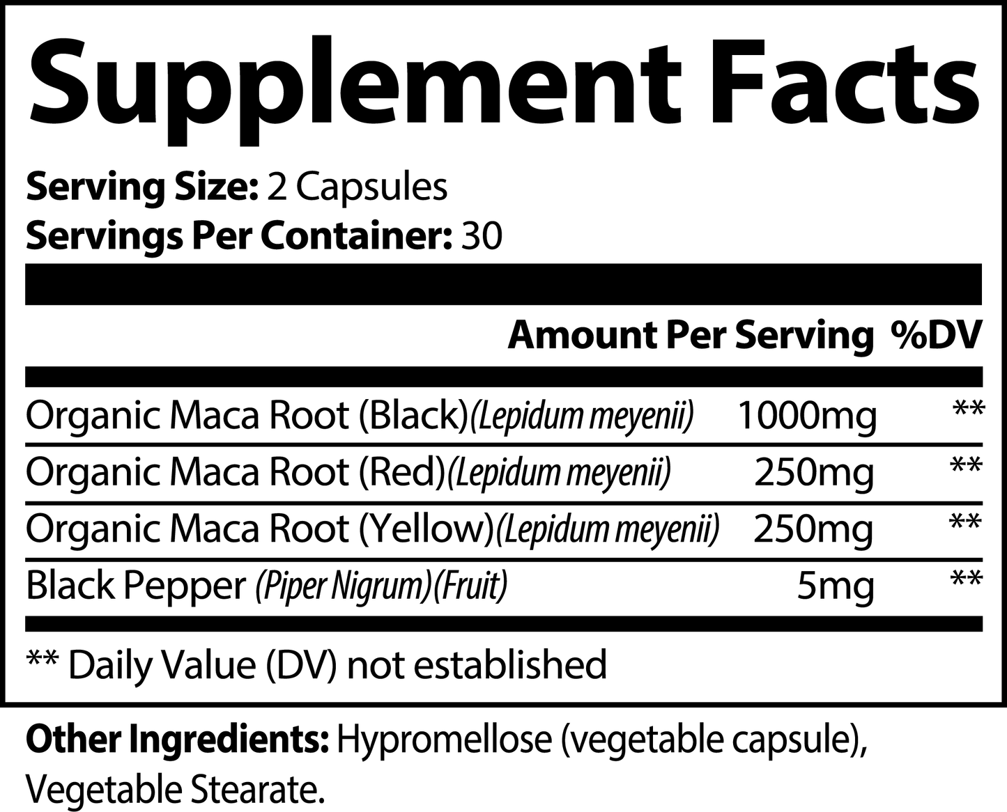 Maca Plus Capsules | Daily Energy & Vitality