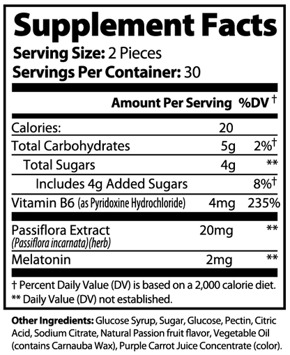Sleep Well Gummies | Nighttime Wellness Support